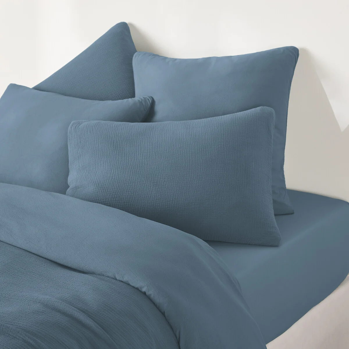 Kumco Cotton Muslin & Washed Cotton Pillowcase – image 5