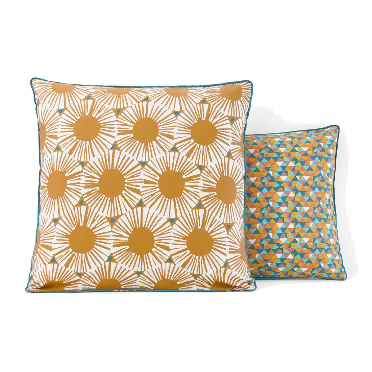 Jahia Graphic 100% Cotton Pillowcase – image 1