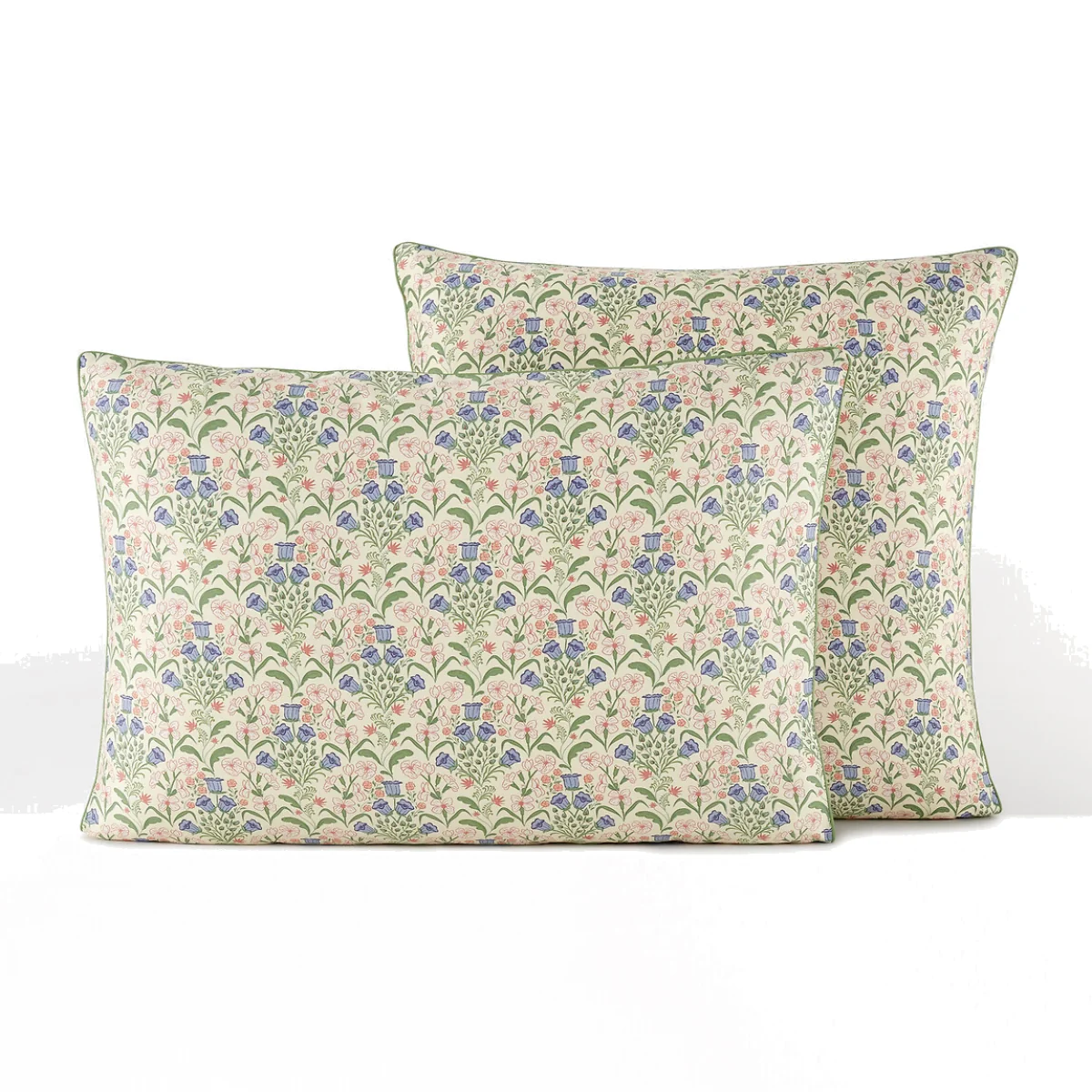 Lizbeth Floral 100% Cotton Satin 300 Thread Count Pillowcase – image 1