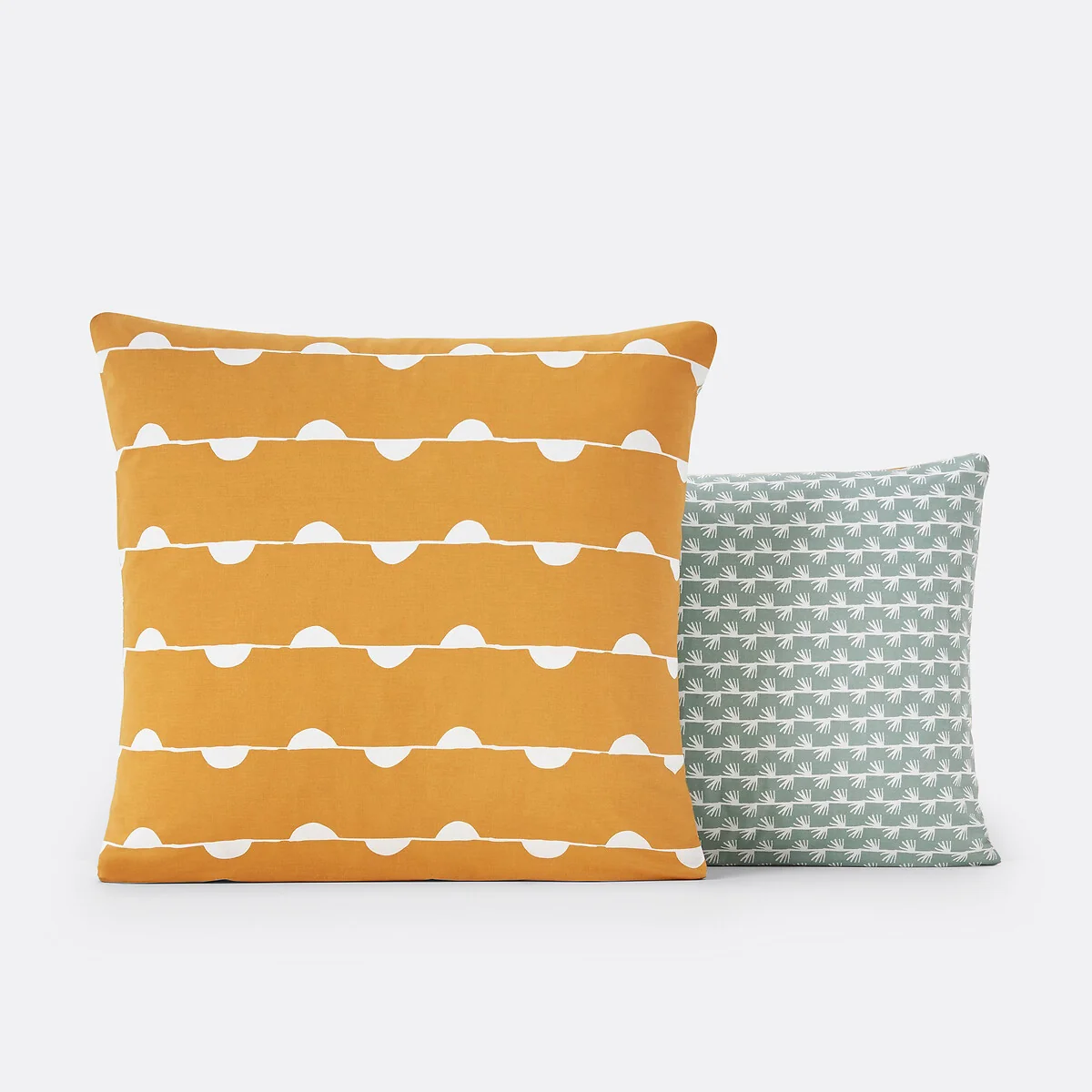 Irun Geometric Cotton Pillowcase – image 2