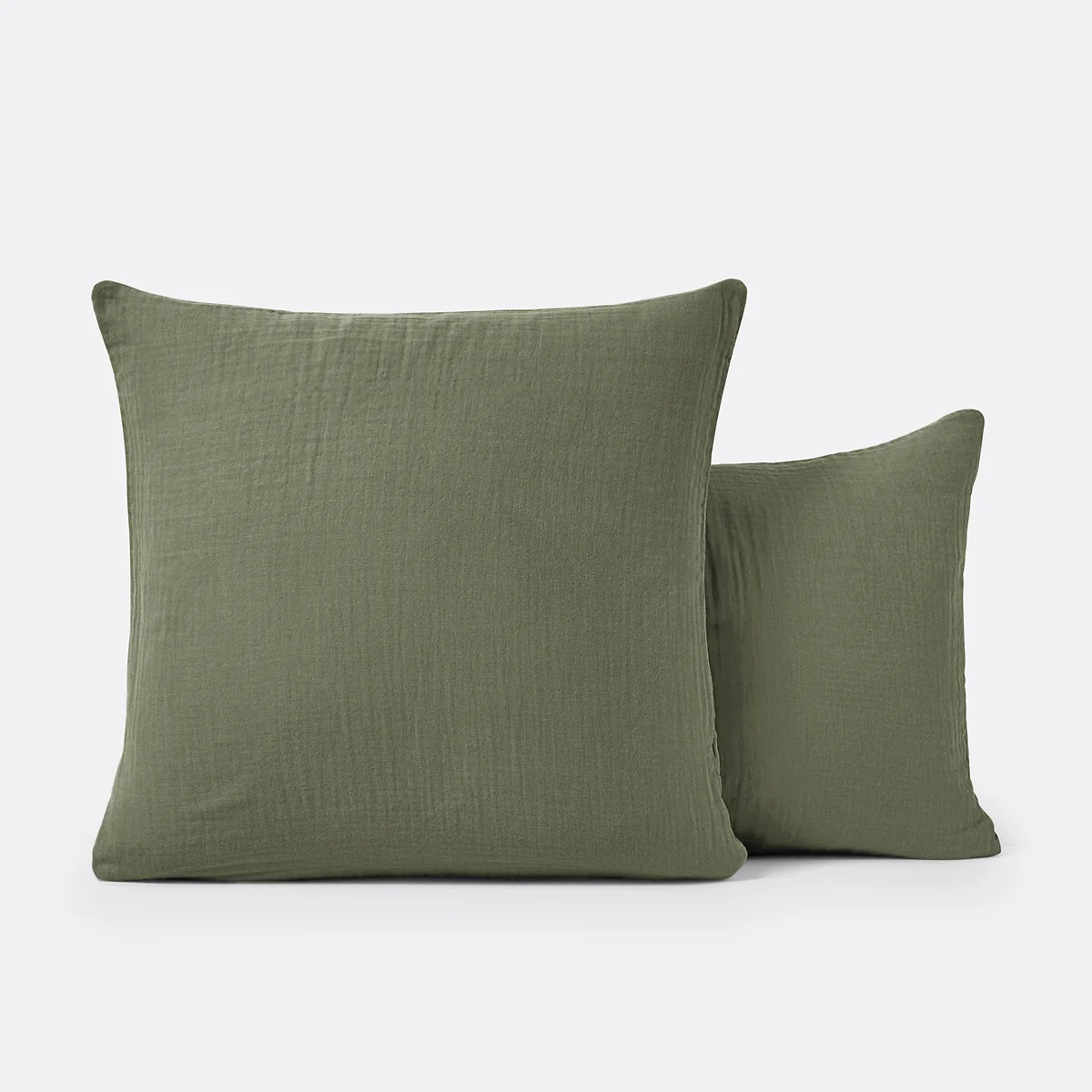 Kumla Plain 100% Cotton Muslin Pillowcase – image 2