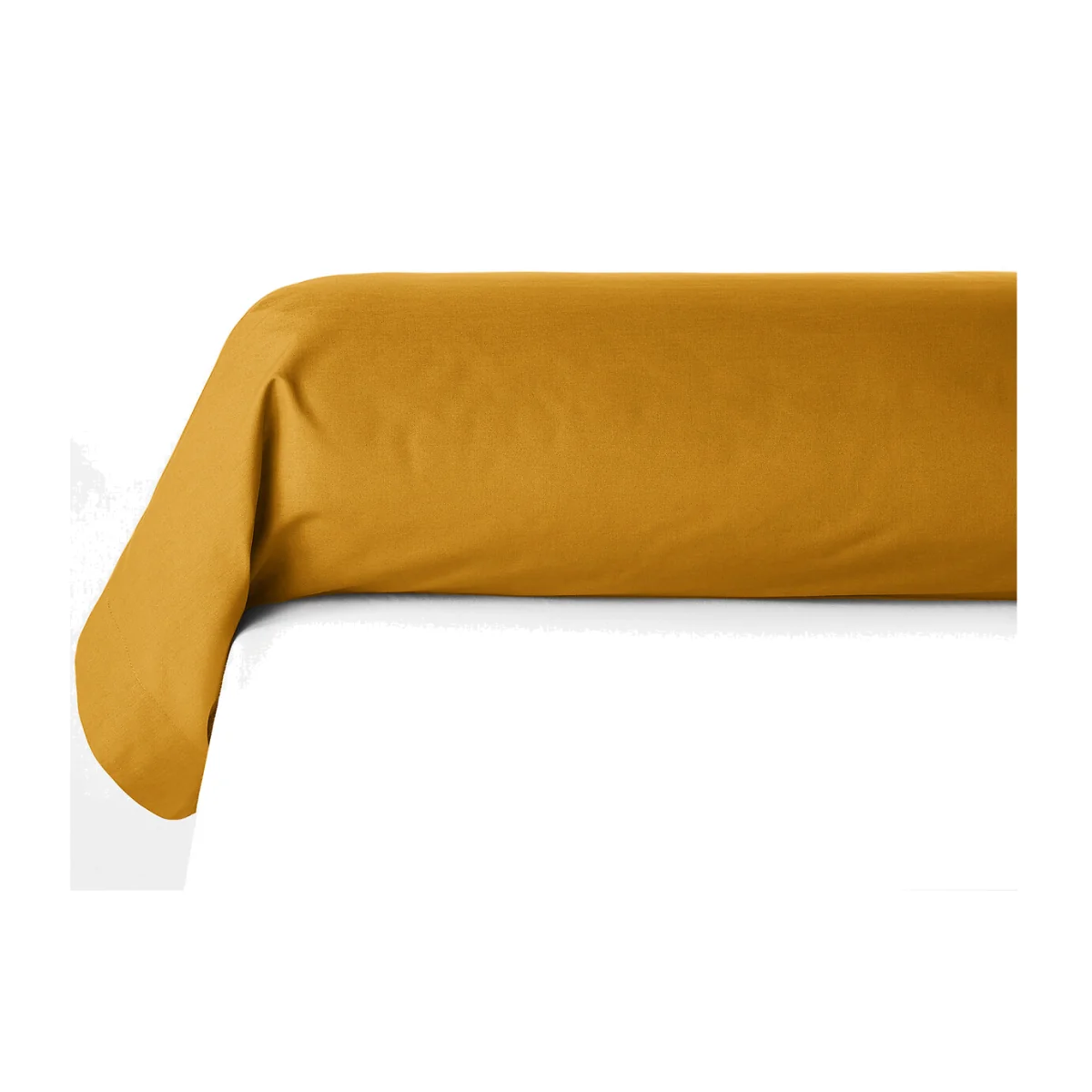 Scenario Plain 100% Cotton Bolster Pillowcase – image 1