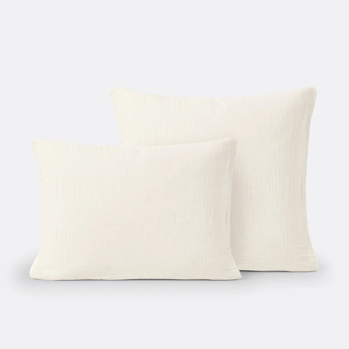 Kumla Plain Cotton Muslin Pillowcase – image 2