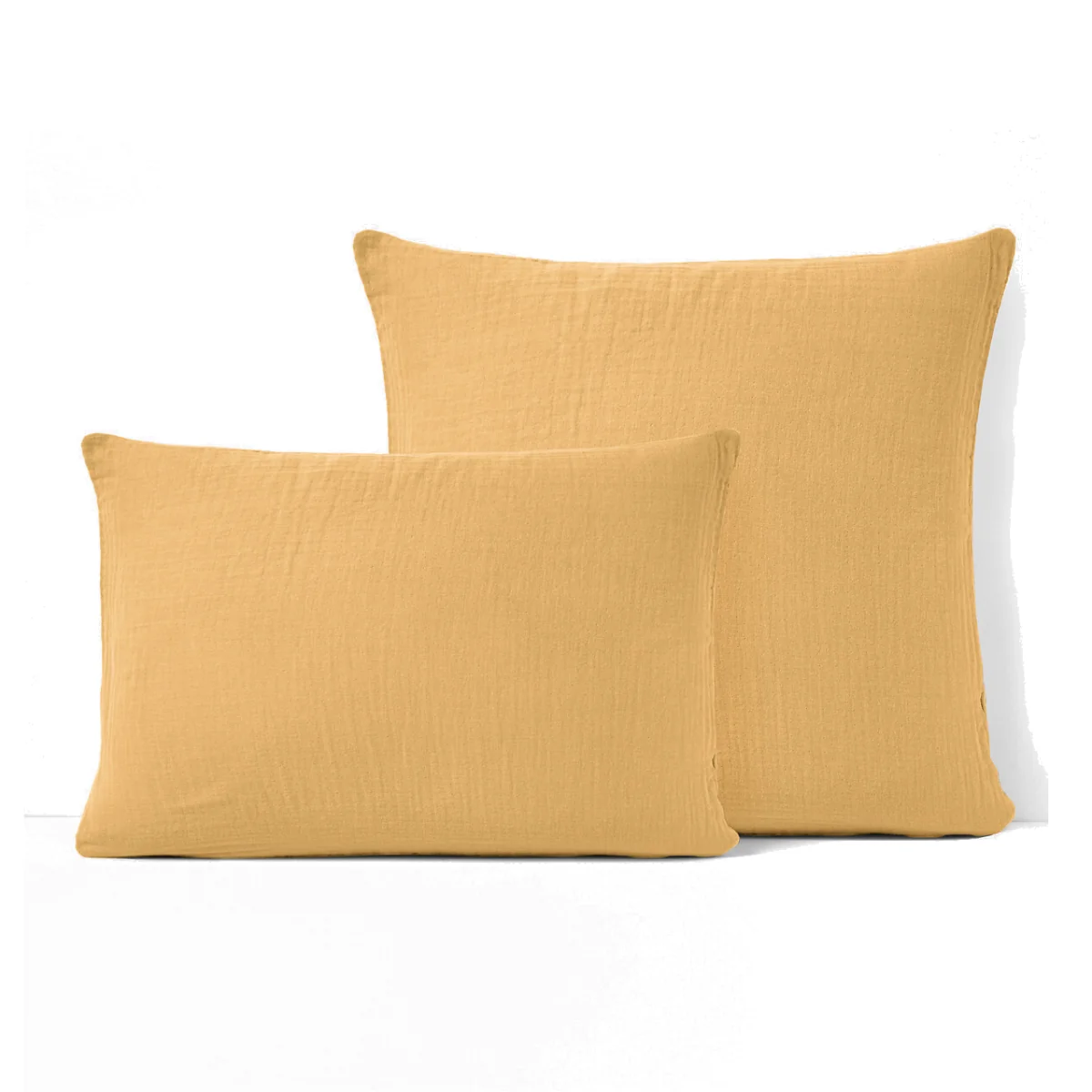 Kumla Plain 100% Cotton Muslin Pillowcase – image 1