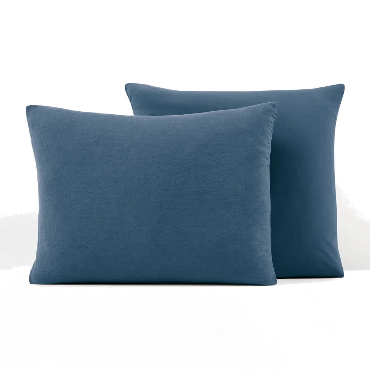 Annaba Two-Sided Washed Linen and Cotton Pillowcase – image 1