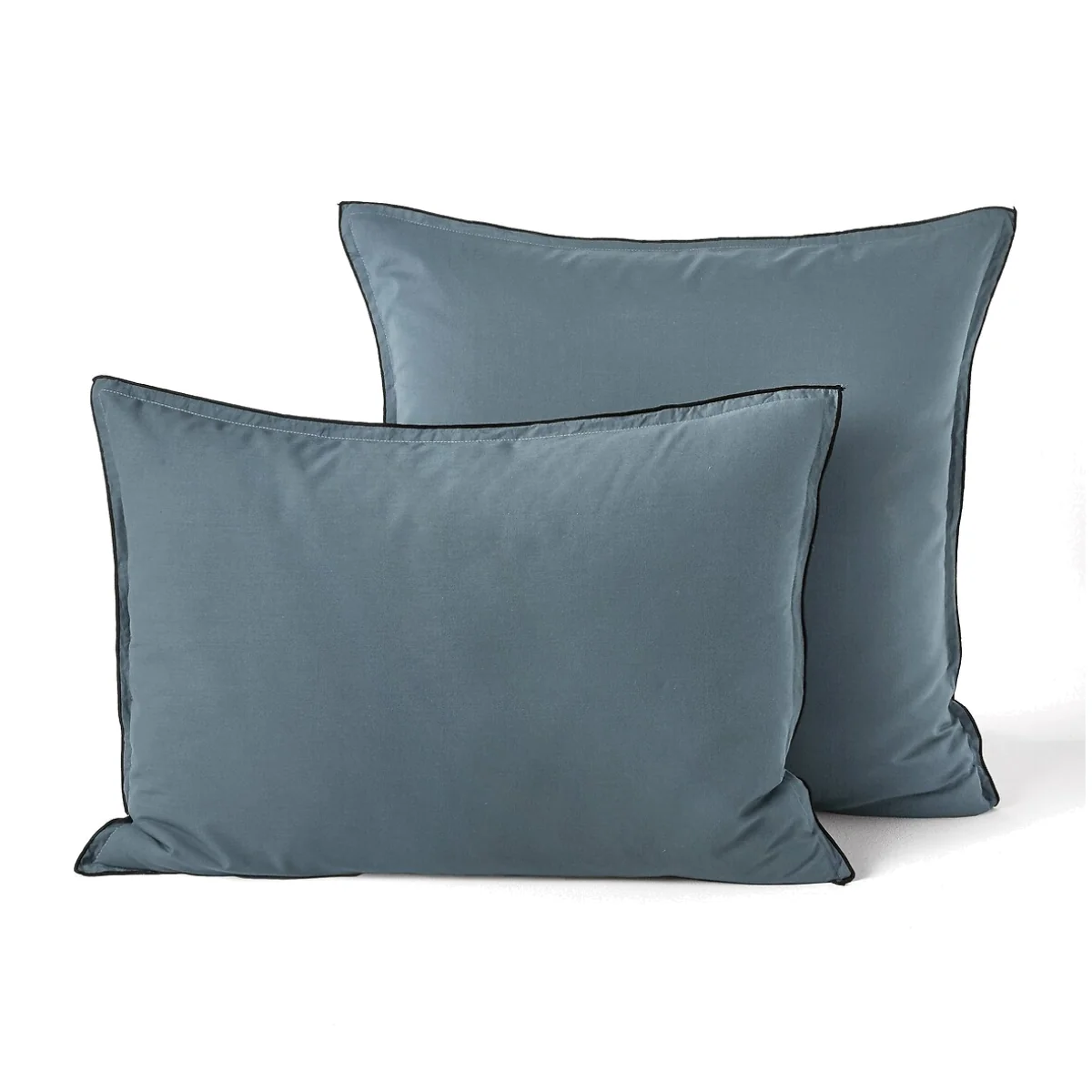 Plain 100% Organic Washed Cotton Muslin 400 Thread Count Pillowcase – image 1