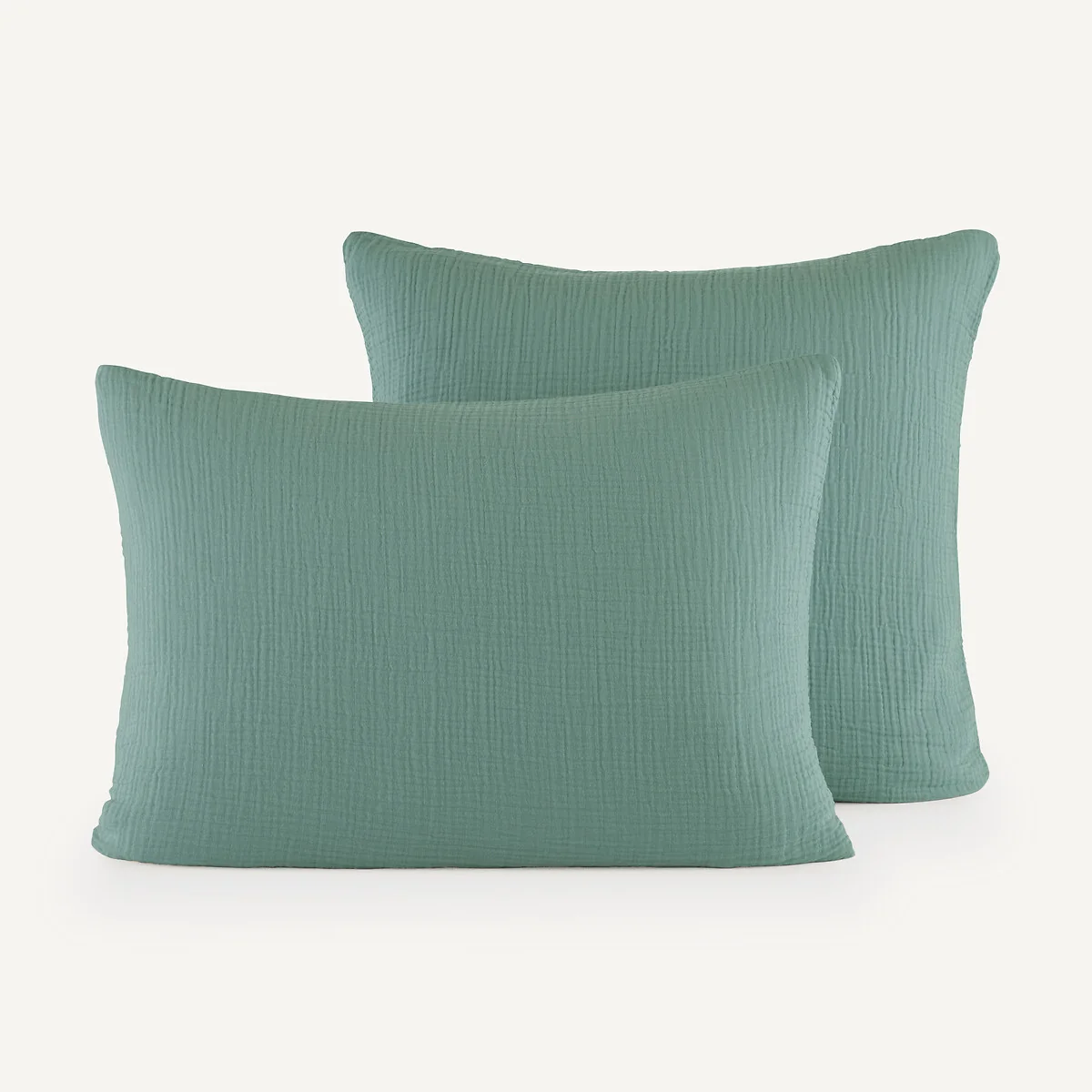 Yafa 100% Organic Cotton Muslin 200 Thread Count Pillowcase – image 2