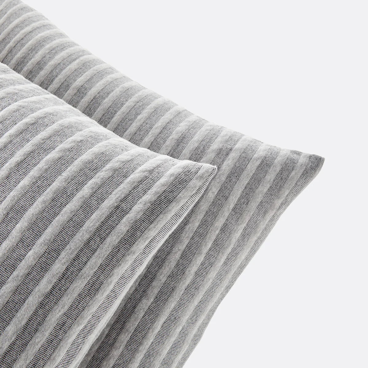 Archi Striped 100% Cotton Jersey Pillowcase – image 3