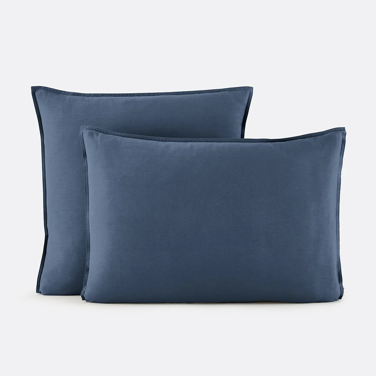 Scenario Plain 100% Washed Cotton Pillowcase – image 2