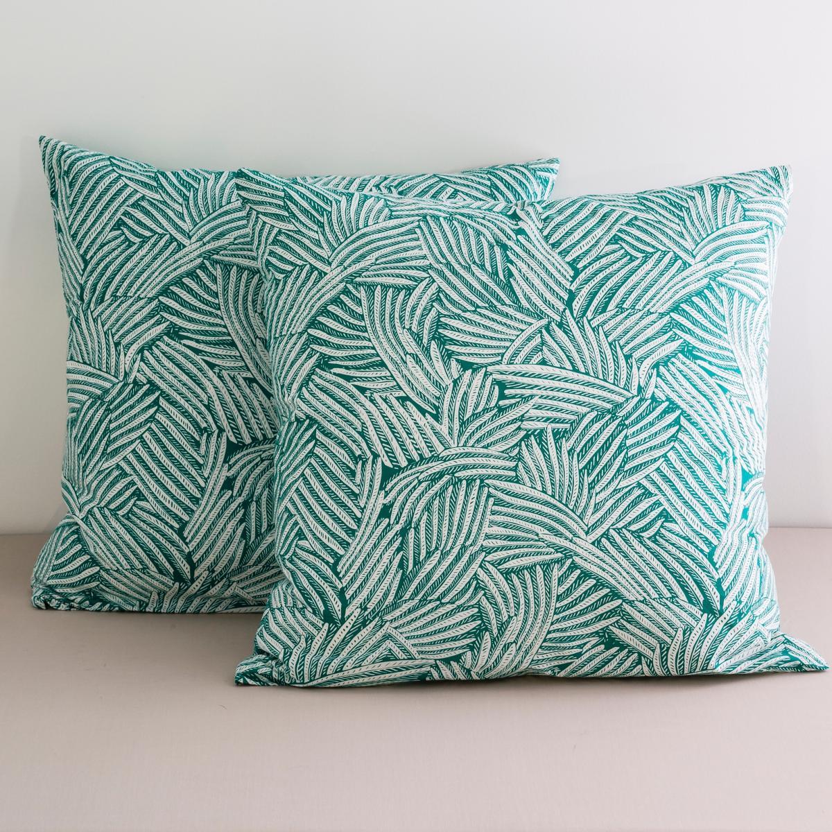 Ycata Leaf Print Cotton Pillowcase – image 4