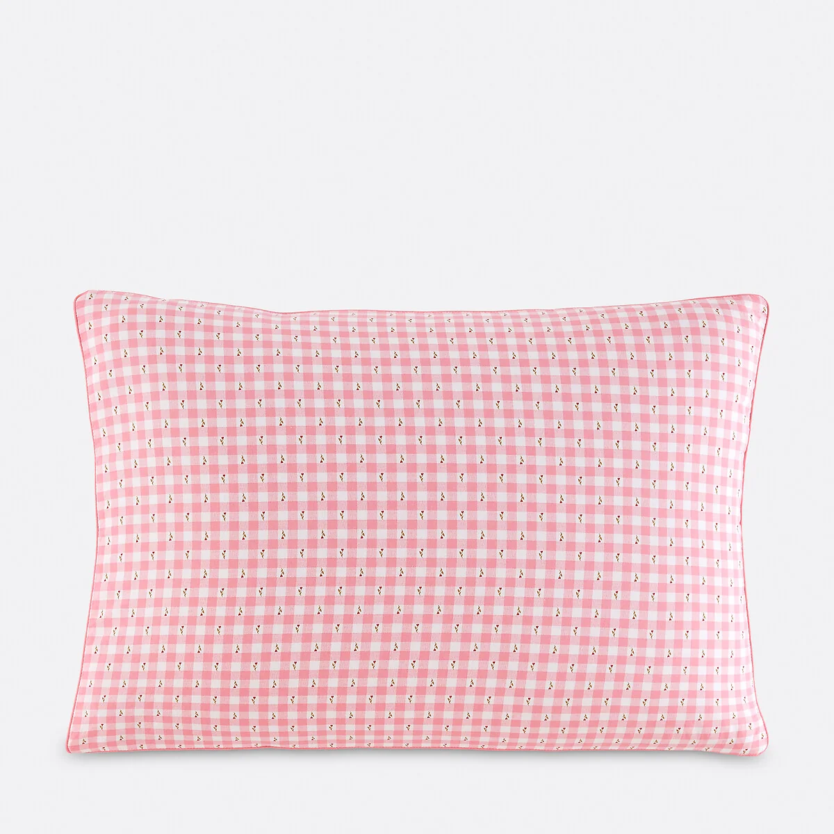 Vichy Fleuris Washed Cotton Pillowcase – image 5