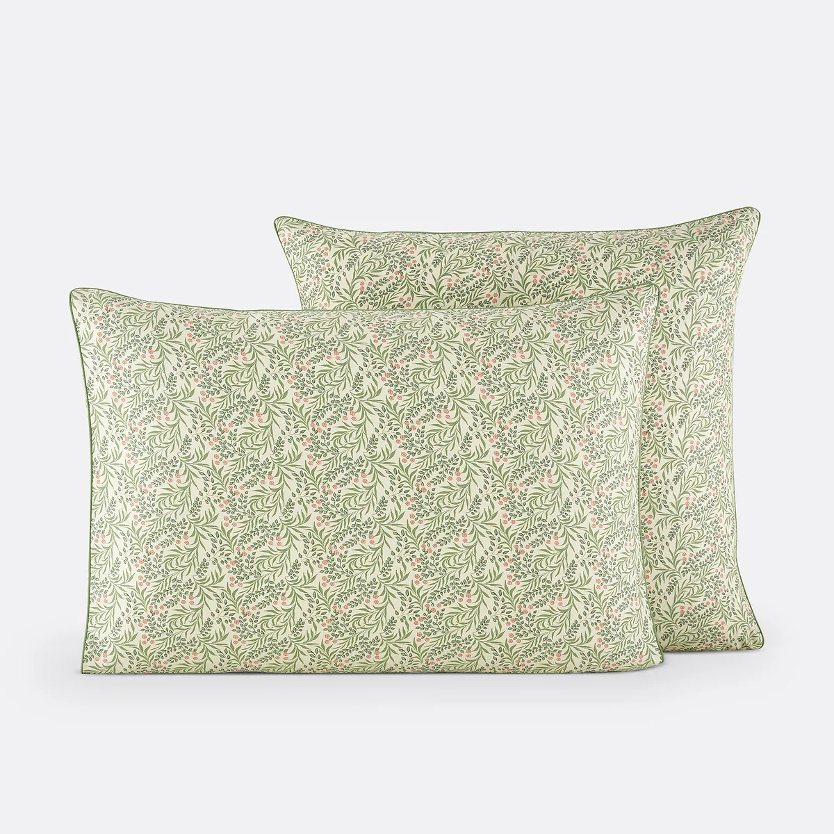 Lizbeth Floral 100% Cotton Satin 300 Thread Count Pillowcase – image 2