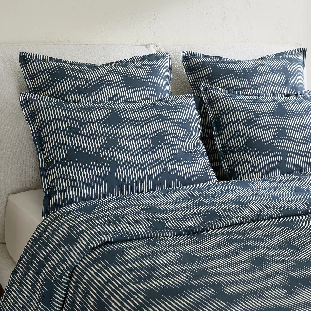 Vittore Washed Cotton Satin Pillowcase – image 3