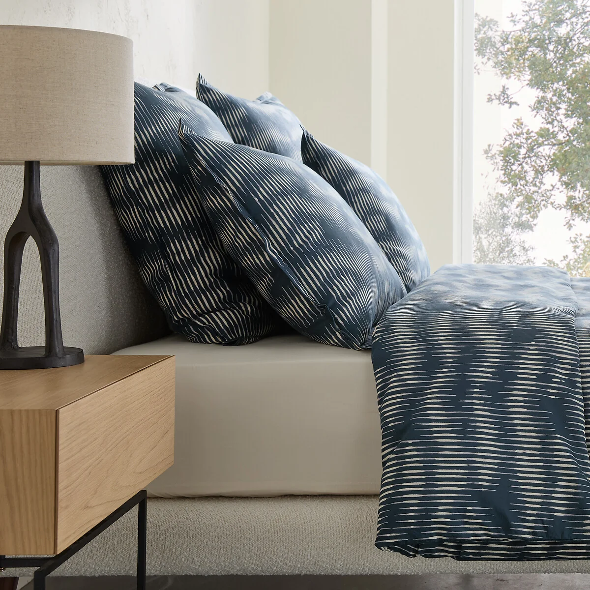 Vittore Washed Cotton Satin Pillowcase – image 1