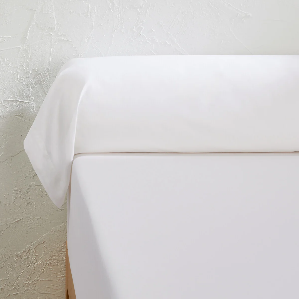 Scenario Plain 100% Cotton Bolster Pillowcase – image 2