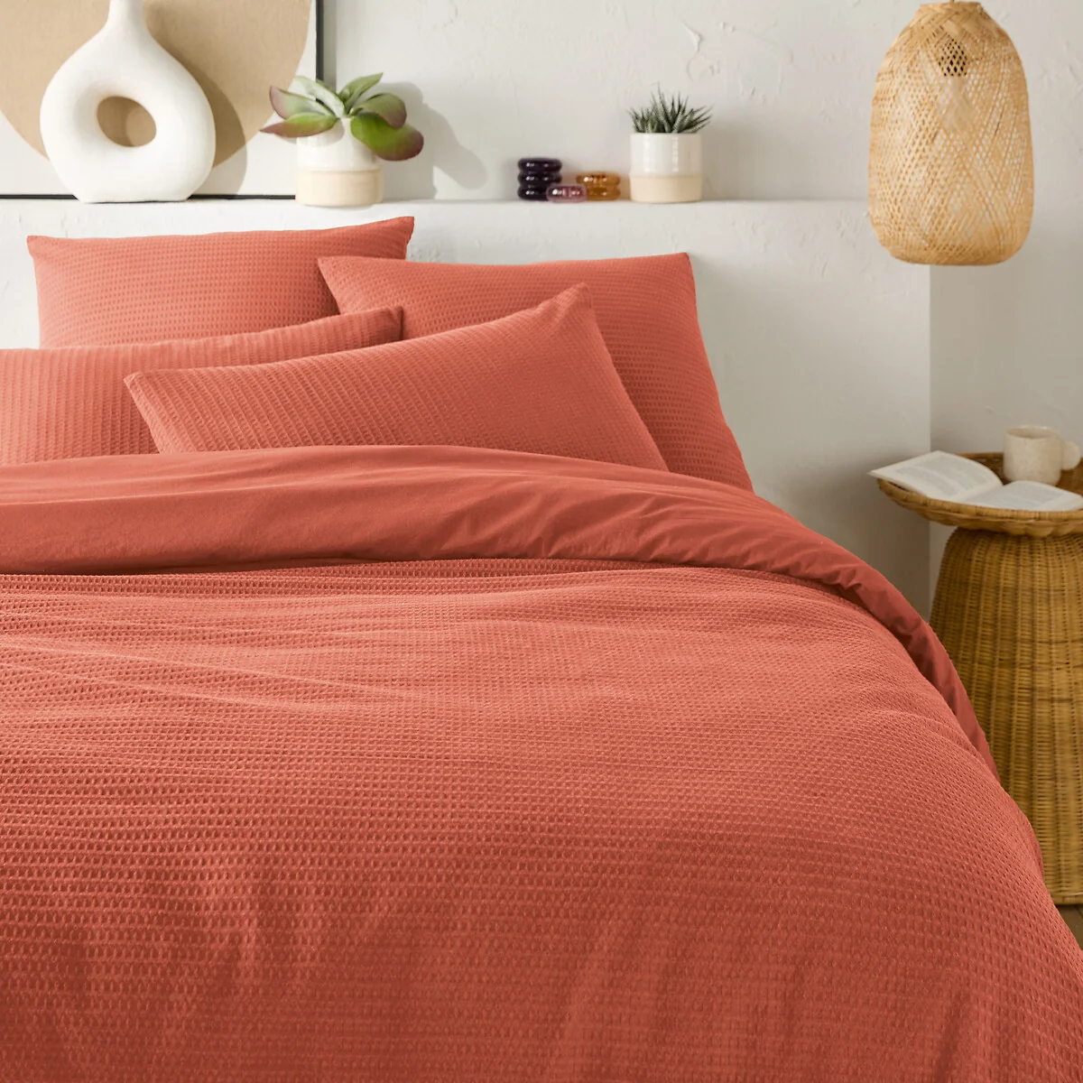 Tifly Honeycomb Washed Cotton Pillowcase – image 2