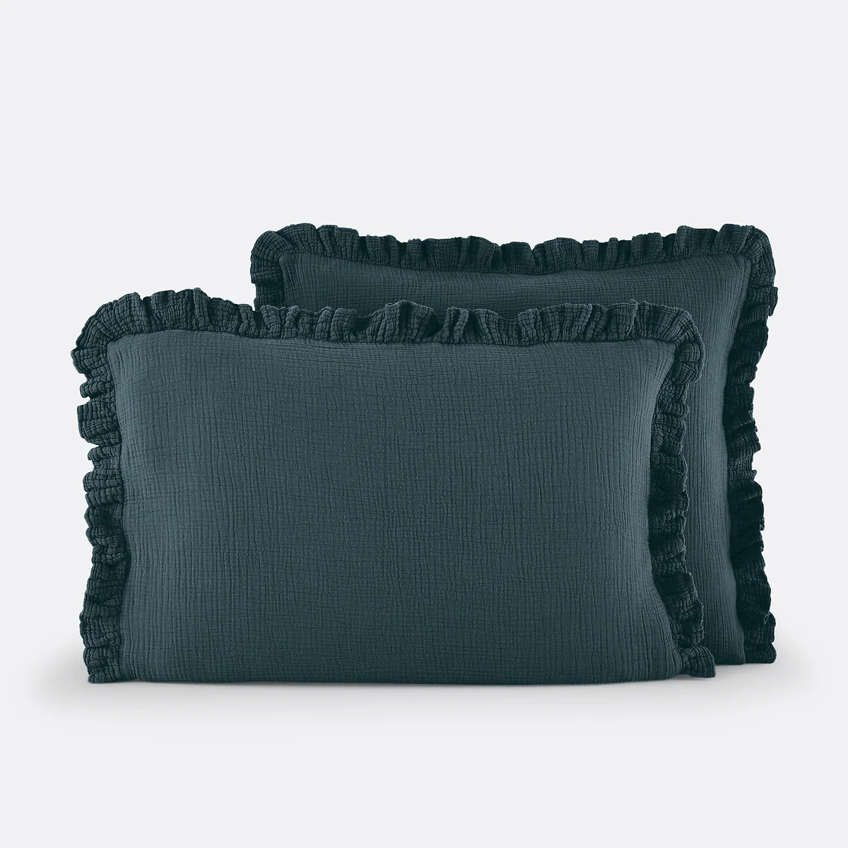Kumla Plain 100% Cotton Muslin Pillowcase – image 2