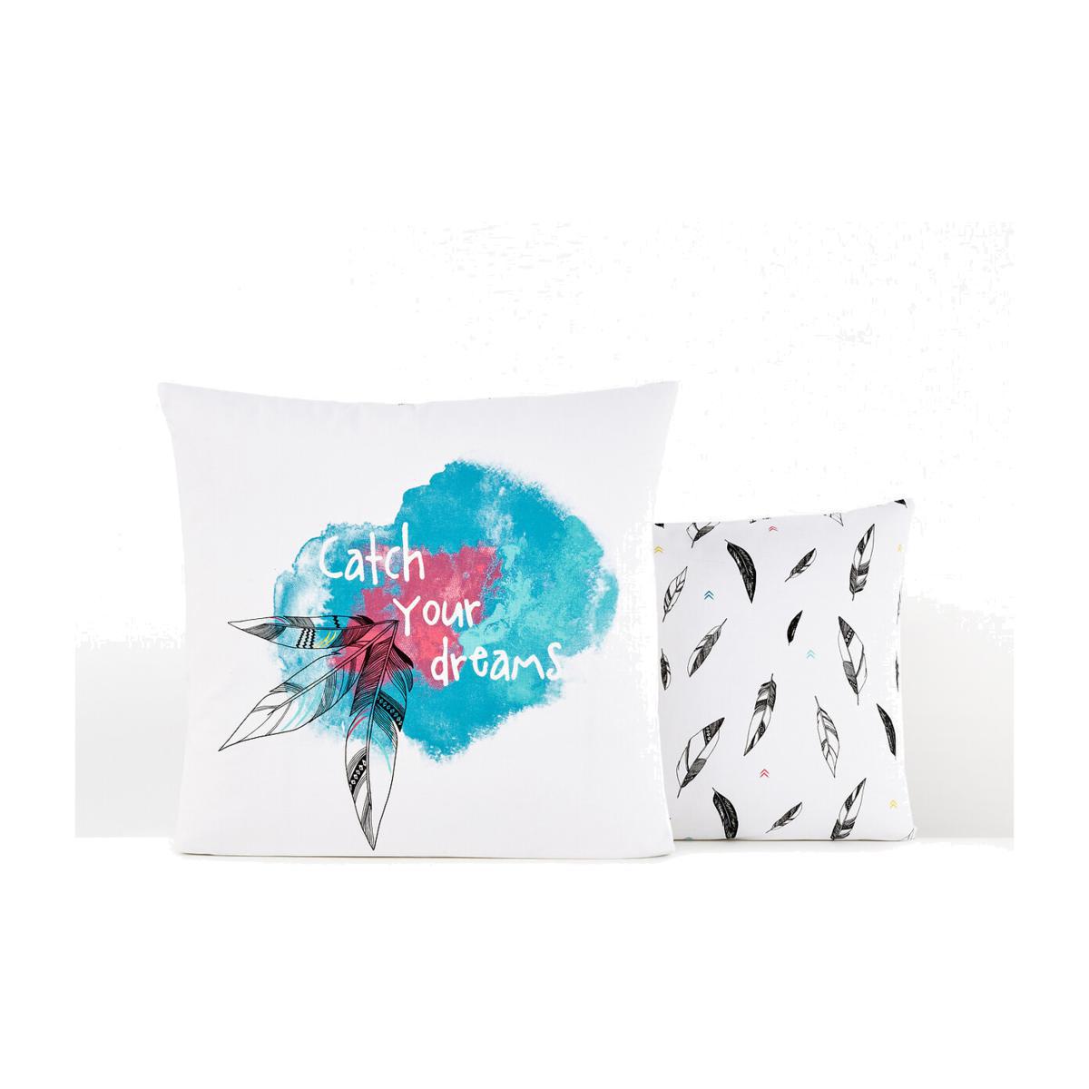 Dreamcatcher Feather Cotton Pillowcase – image 1