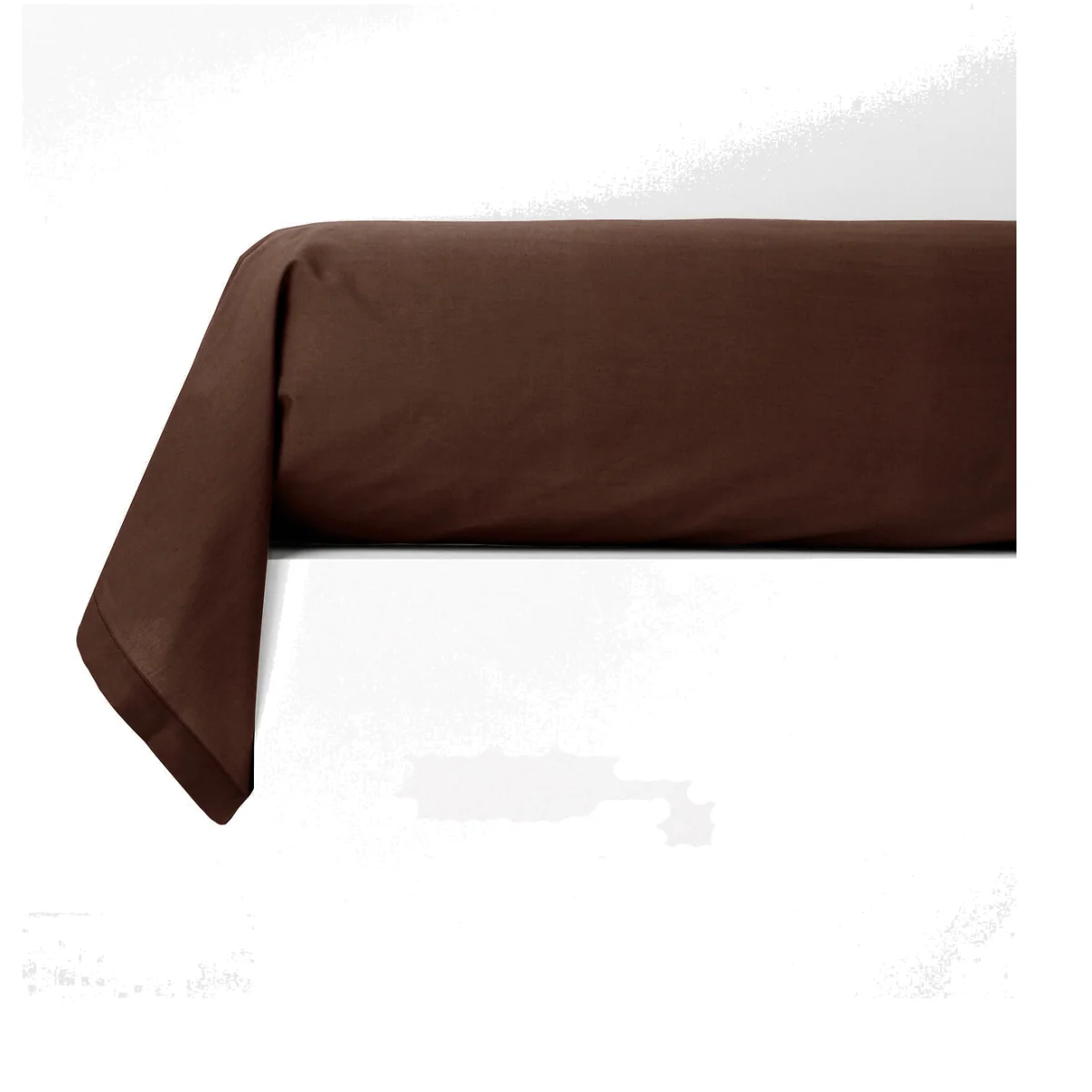 Best Quality Plain 100% Cotton Percale 200 Thread Count Bolster Pillowcase – image 1