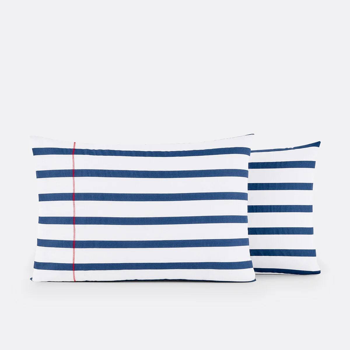 Malo Striped 100% Cotton Pillowcase – image 5