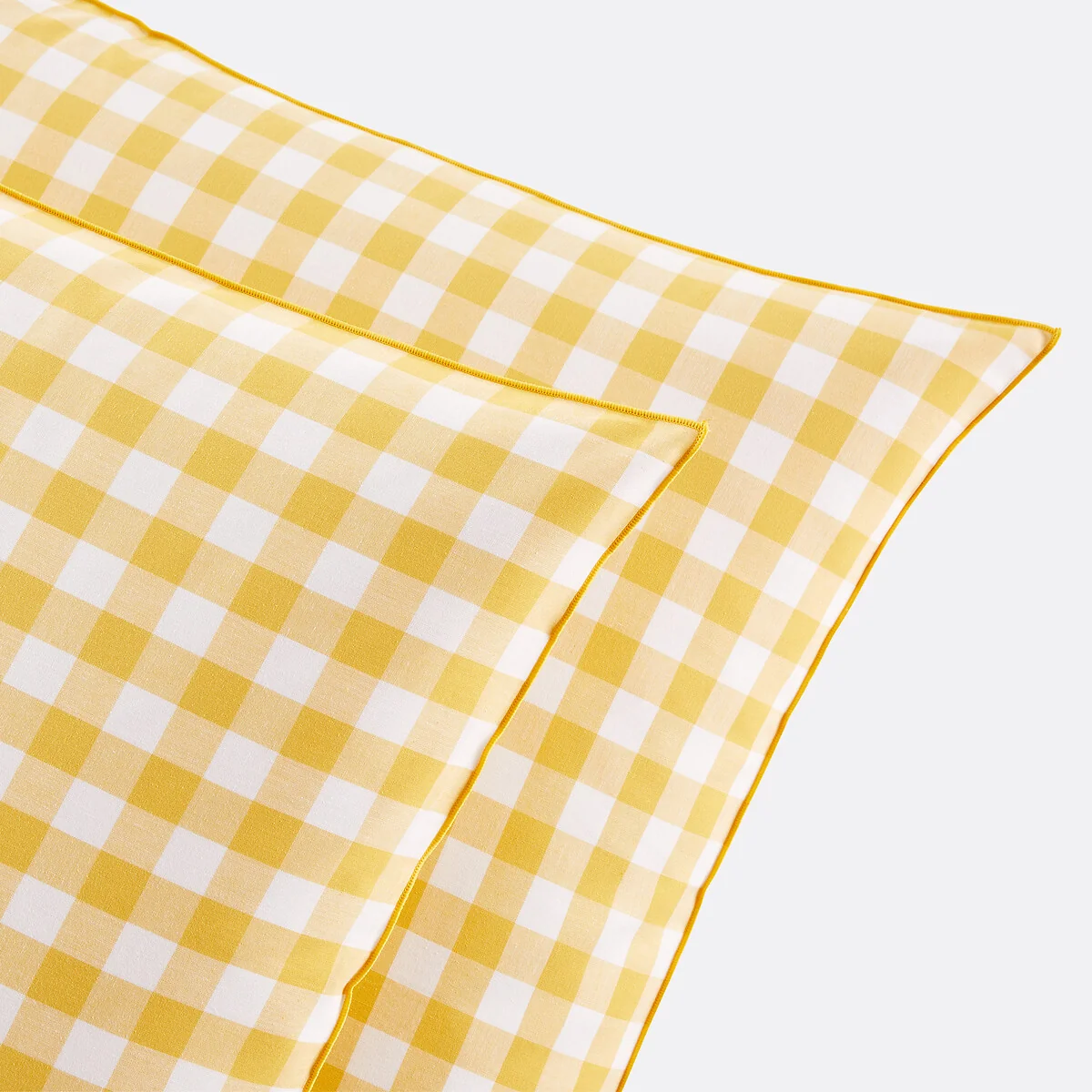 Veldi Yellow Cotton Pillowcase – image 2
