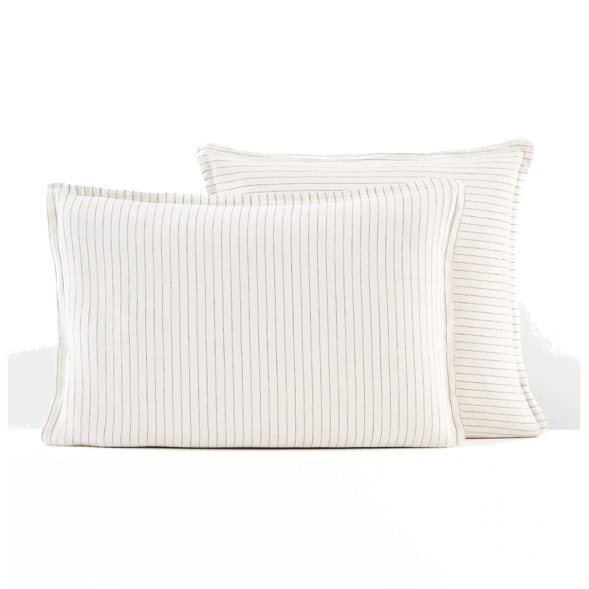 Linot Striped 100% Washed Linen Pillowcase – image 1