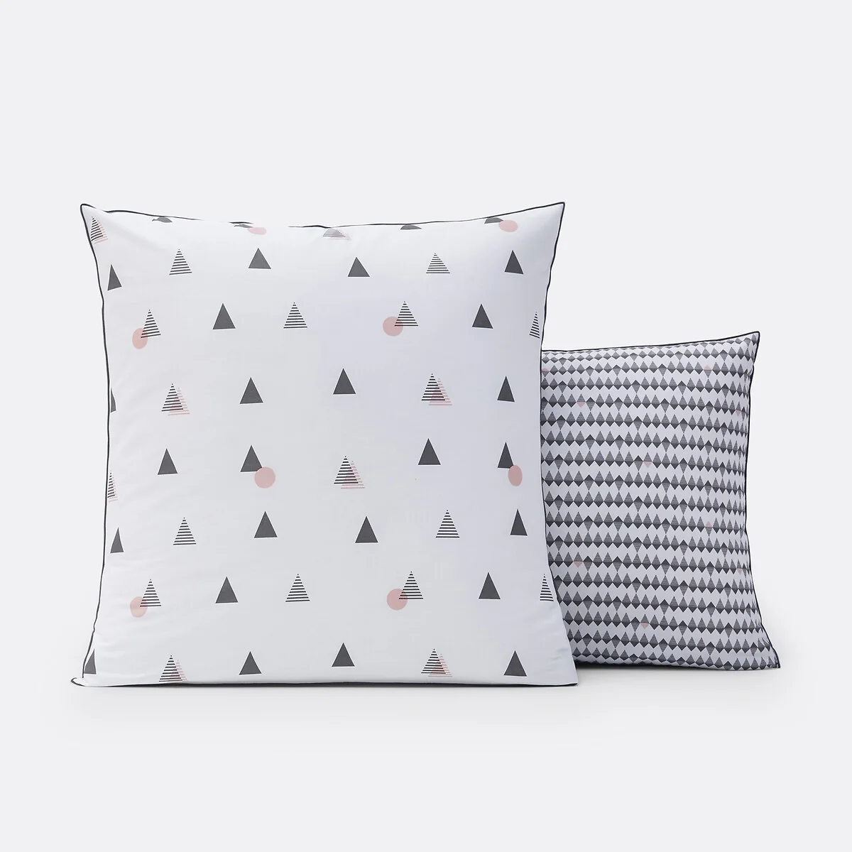 Digna Geometric 100% Cotton Percale 180 Thread Count Pillowcase – image 2