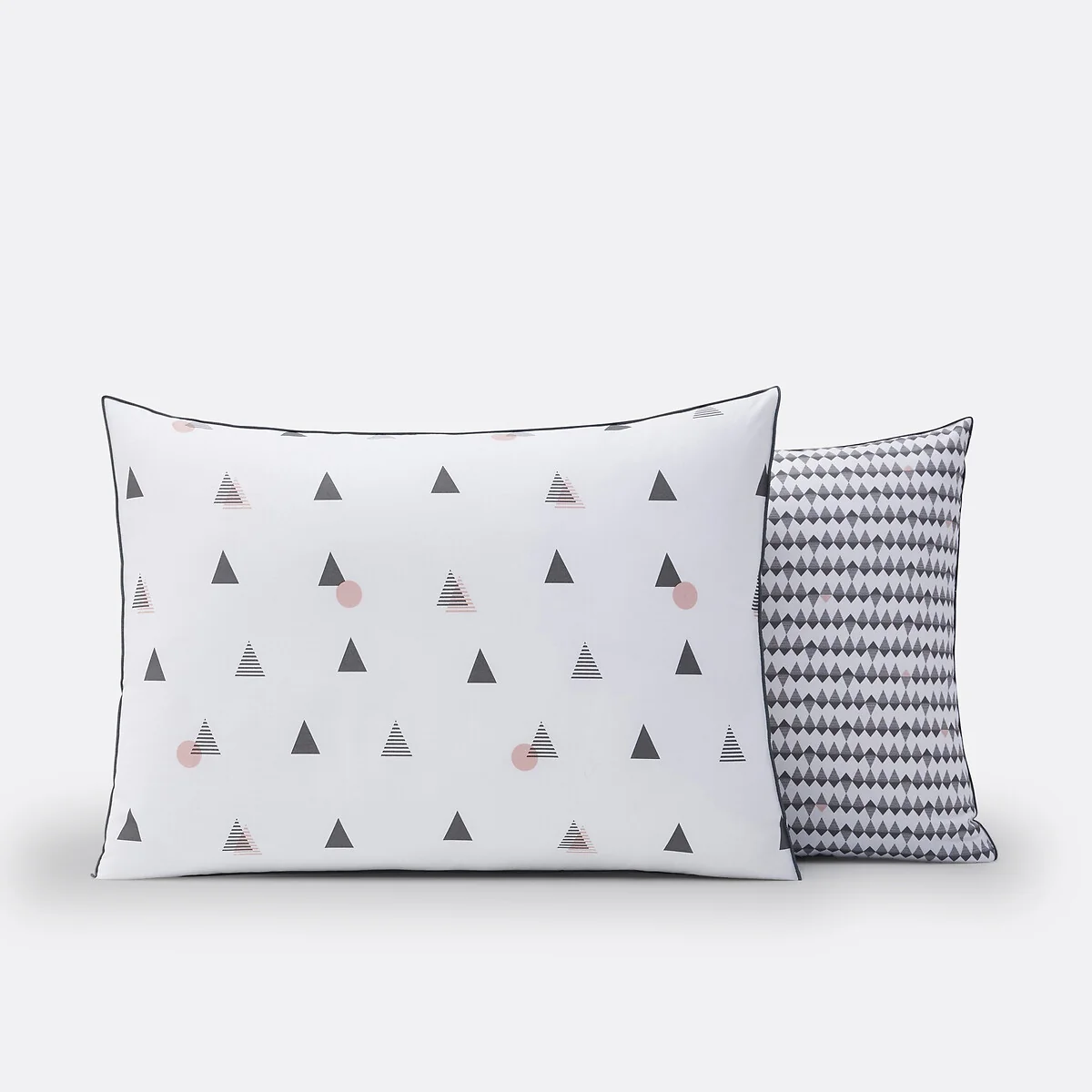 Digna Geometric 100% Cotton Percale 180 Thread Count Pillowcase – image 4