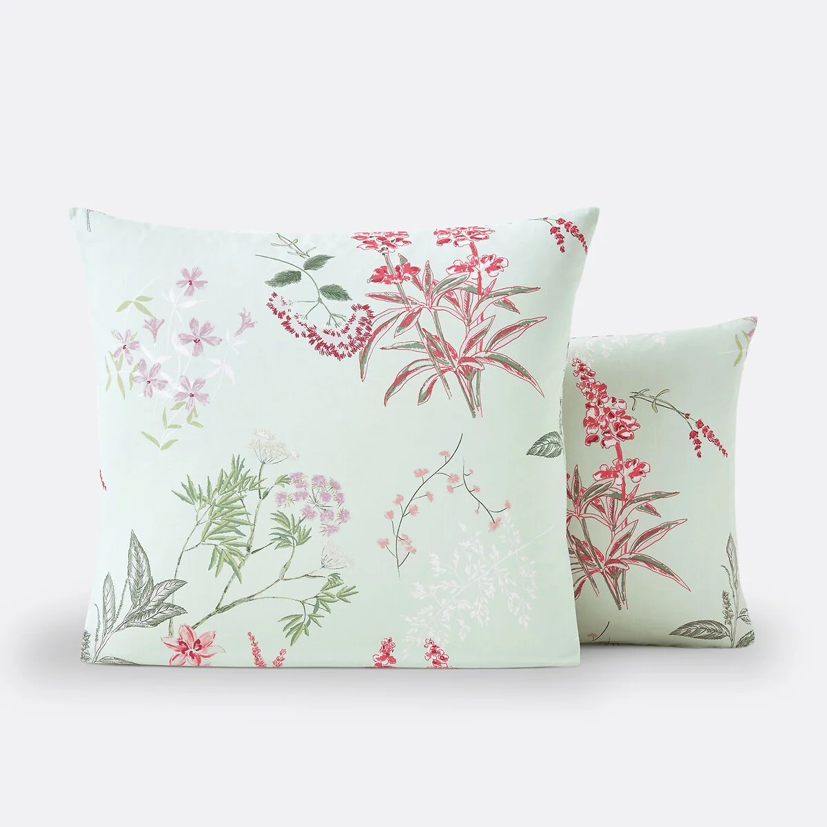 Isoline Floral 100% Cotton Percale 200 Thread Count Pillowcase – image 2