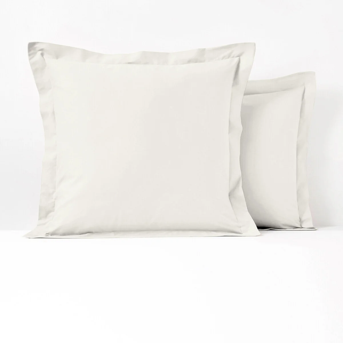 Scenario Plain Flounce 100% Organic Cotton Pillowcase – image 1
