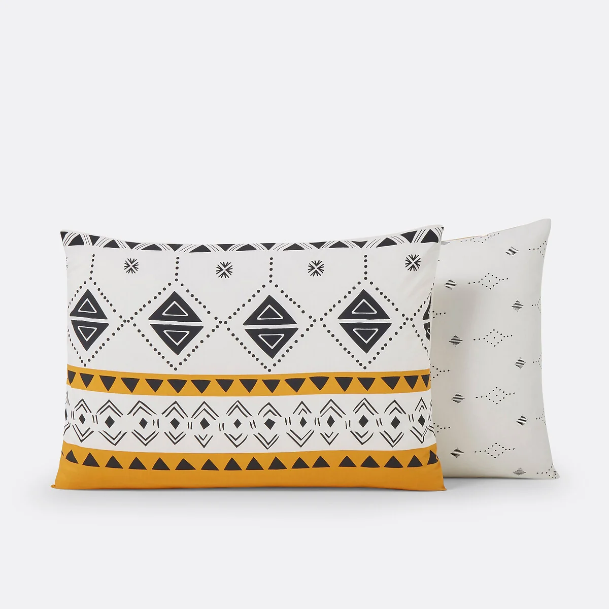 Bahiya Graphic 100% Cotton Percale 200 Thread Count Pillowcase – image 4