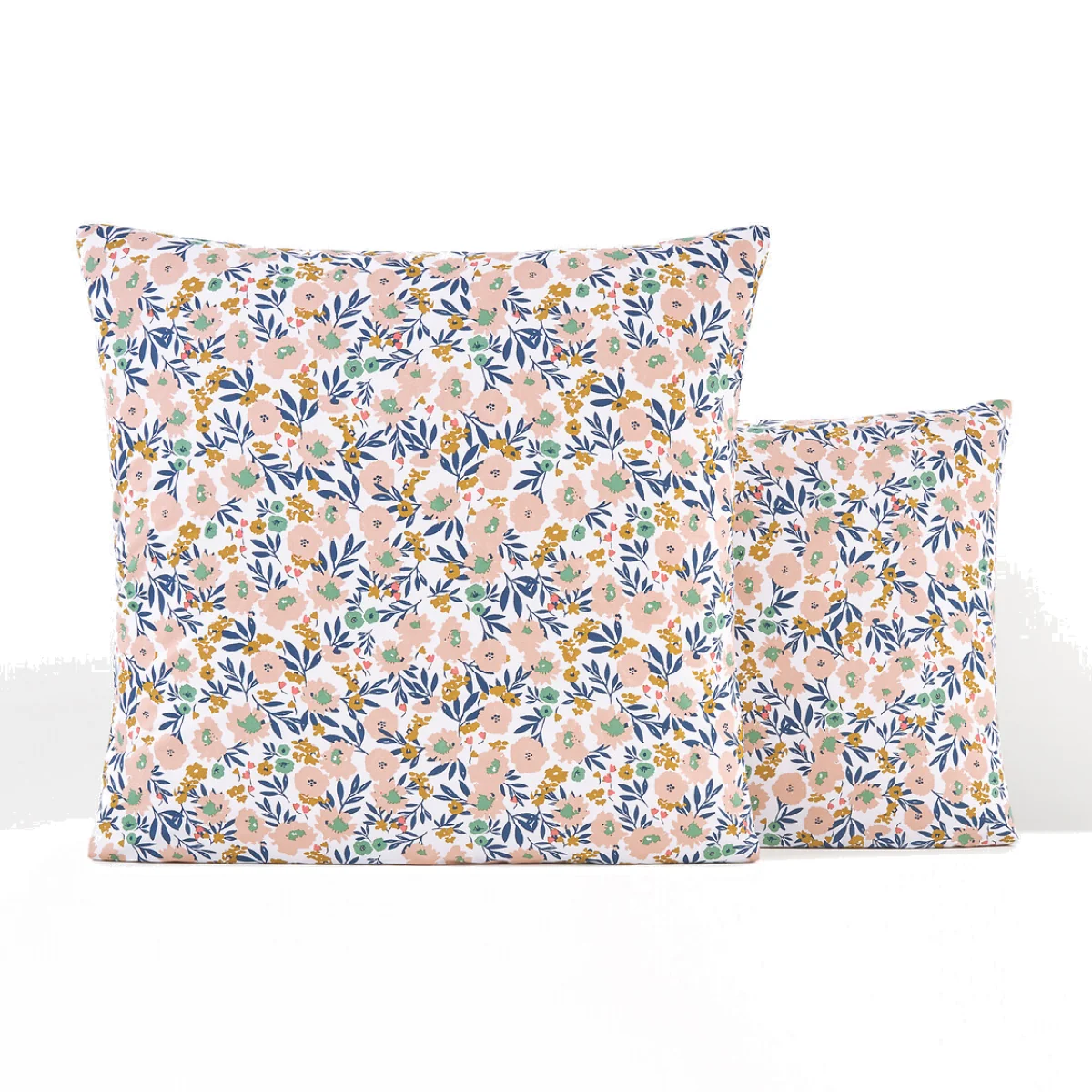 Ohara Floral 100% Cotton Percale 200 Thread Count Pillowcase – image 1