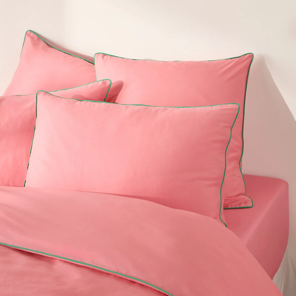 Macha Plain Cotton Pillowcase – image 4