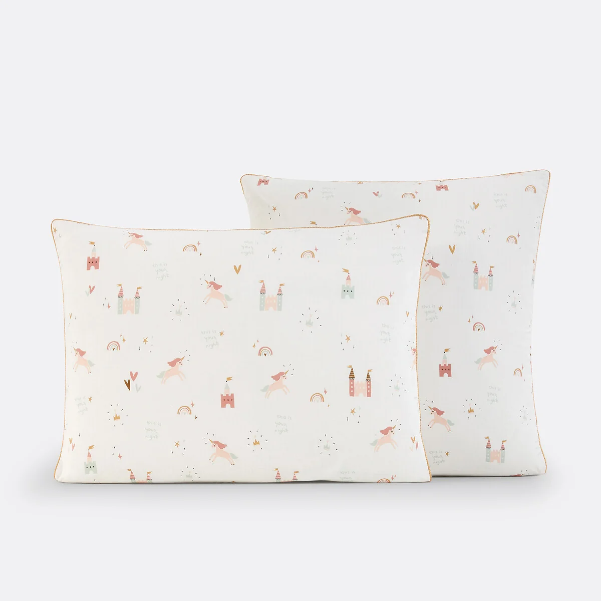 Unicorn Castle 100% Cotton Pillowcase – image 2