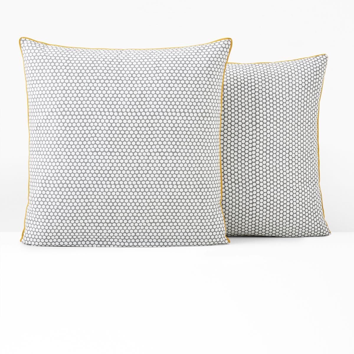 Duo Geometric Cotton Percale 180 Thread Count Pillowcase – image 4
