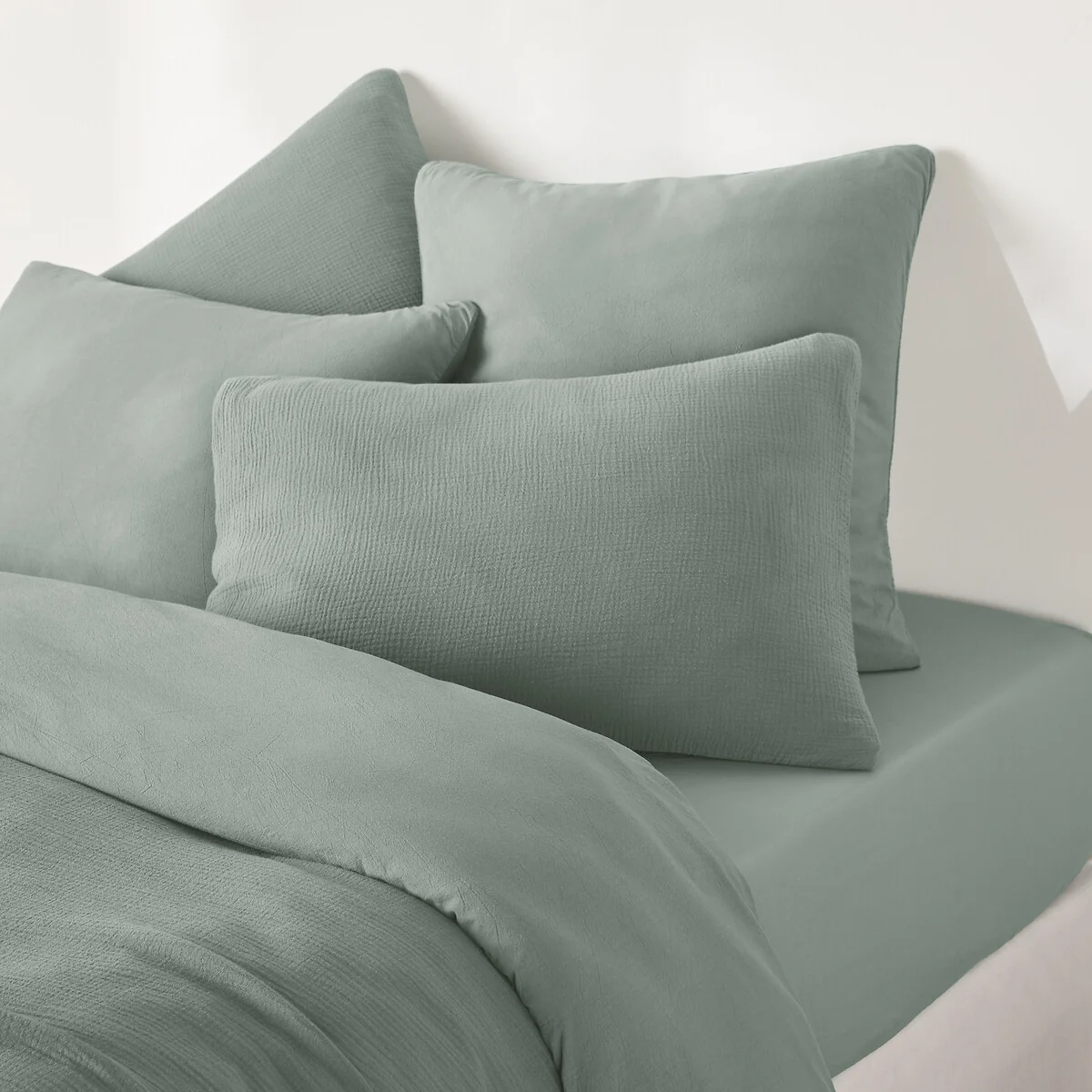 Kumco Cotton Muslin & Washed Cotton Pillowcase – image 5
