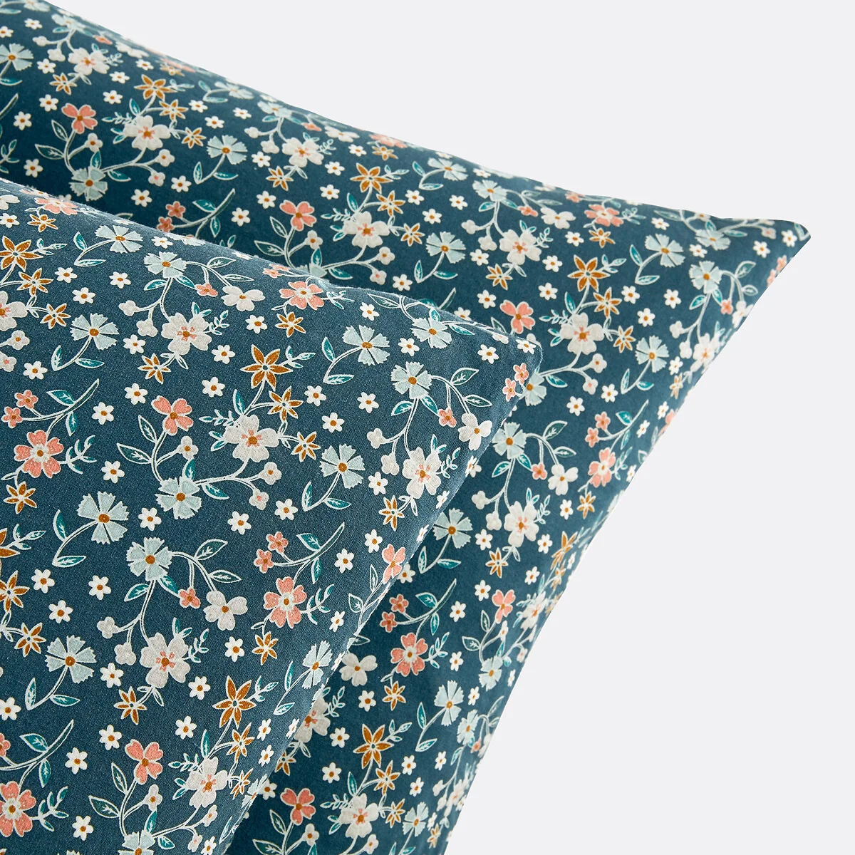 Jane Floral 100% Washed Cotton Pillowcase – image 4