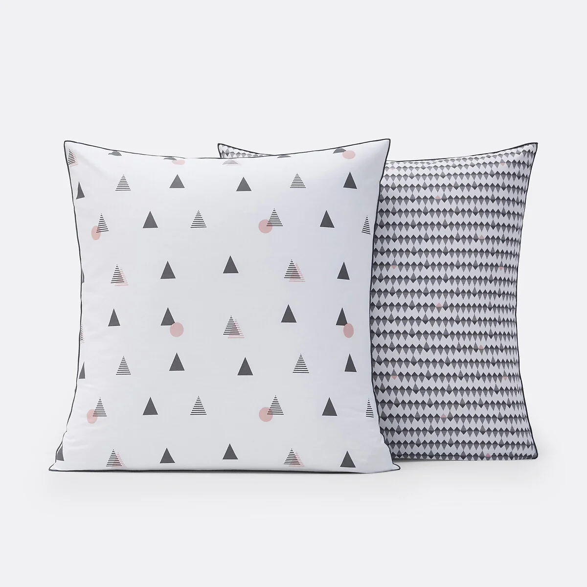 Digna Geometric 100% Cotton Percale 180 Thread Count Pillowcase – image 3