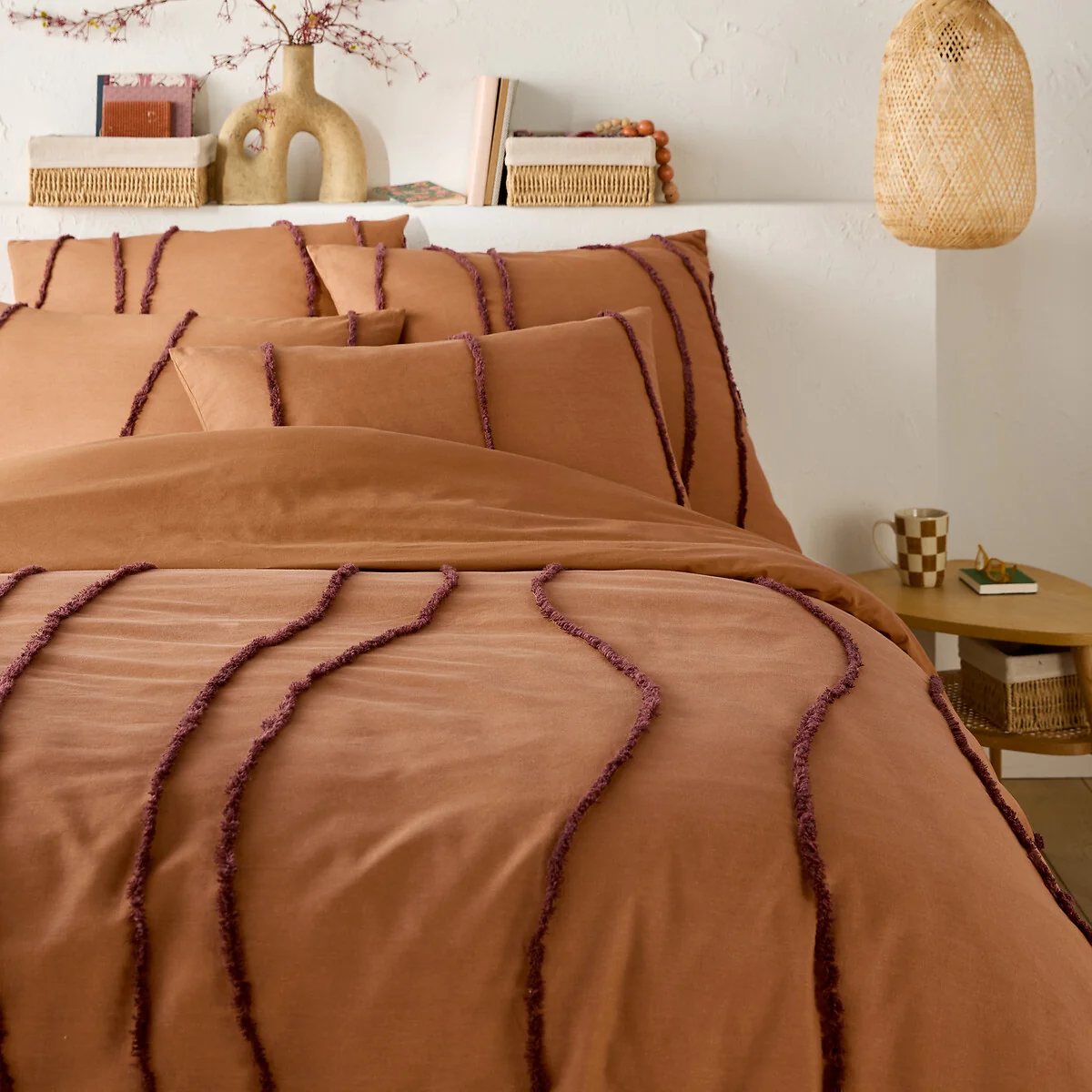 Mansur Tufted Cotton Pillowcase – image 3