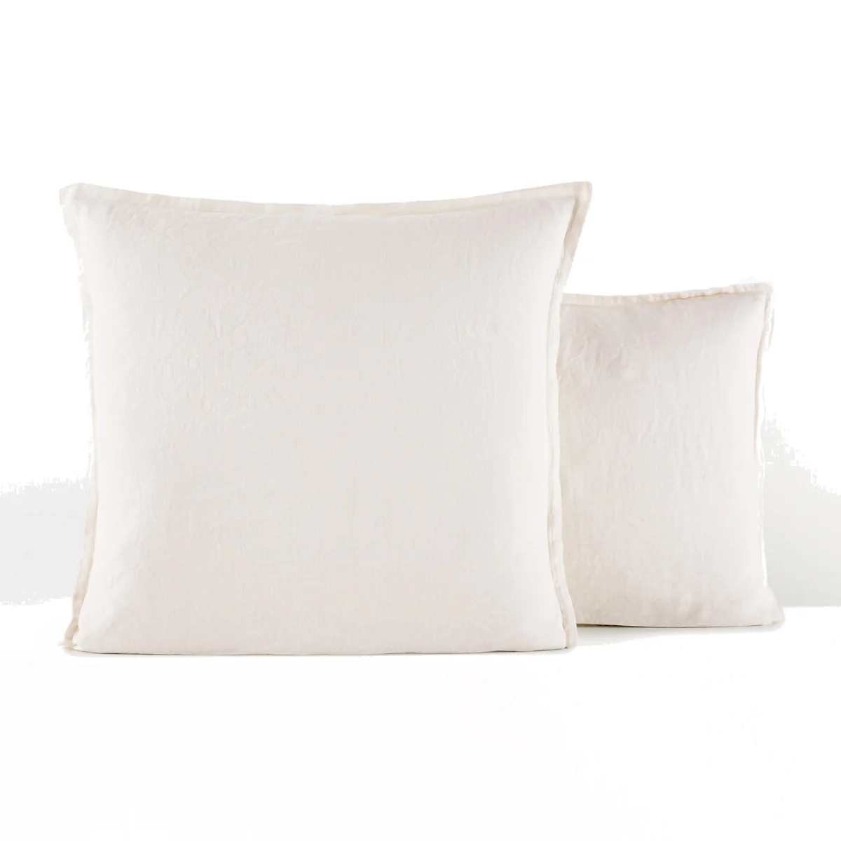 Linot Ruffle 100% Washed Linen Pillowcase – image 1