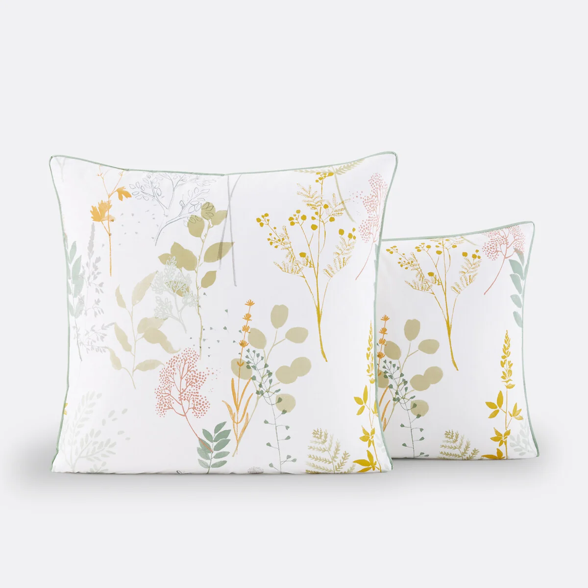 Herbarium Floral 100% Cotton Percale 200 Thread Count Pillowcase – image 2