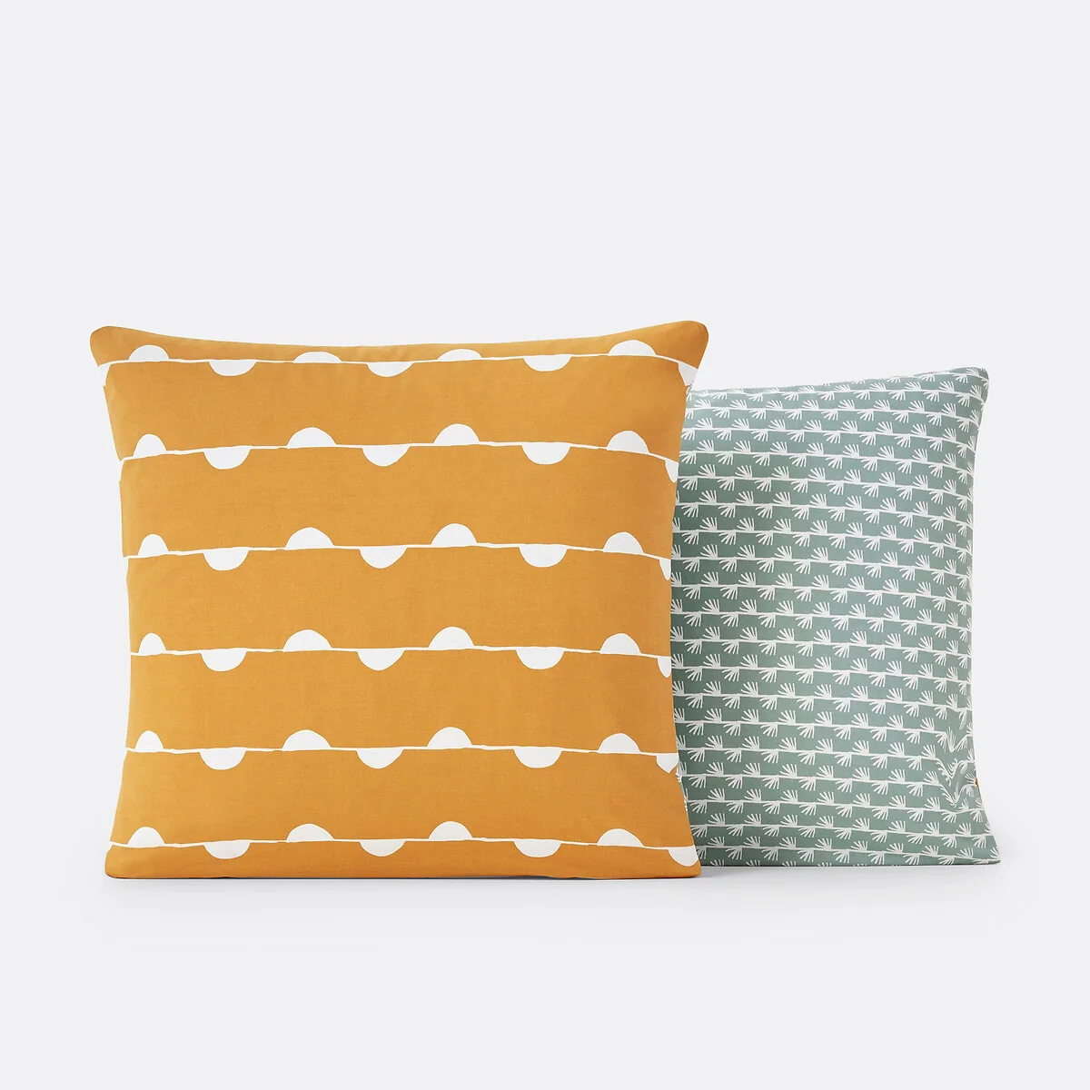 Irun Geometric Cotton Pillowcase – image 3