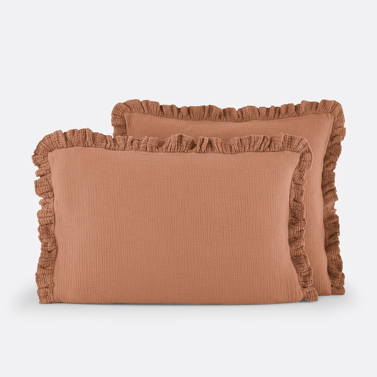 Kumla Plain 100% Cotton Muslin Pillowcase – image 2