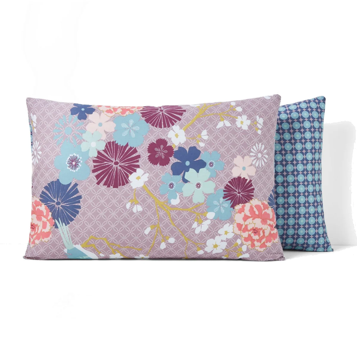 Miss China Exotic Floral 100% Cotton Pillowcase – image 1