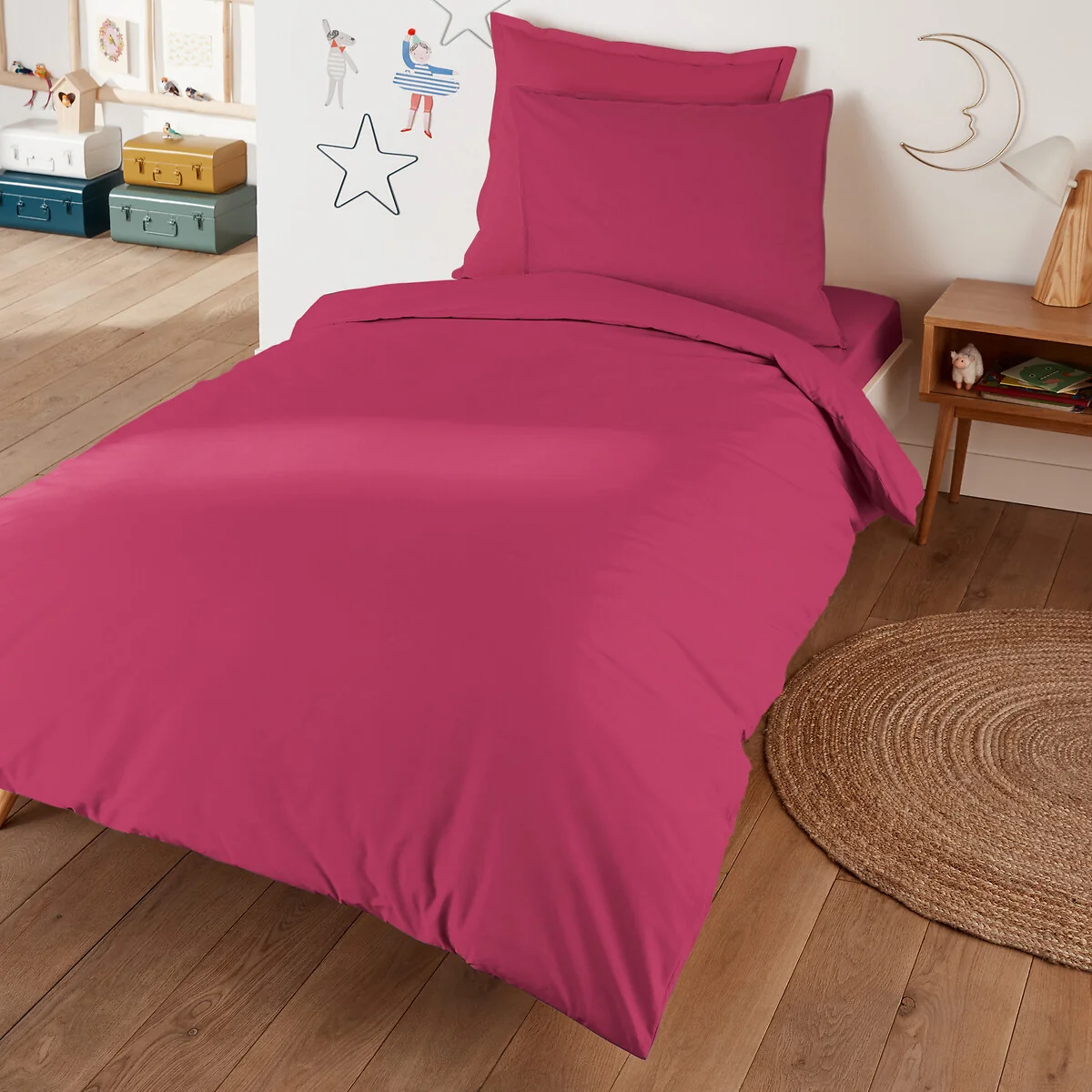 Scenario Cotton Percale 200 Thread Count Pillowcase – image 2