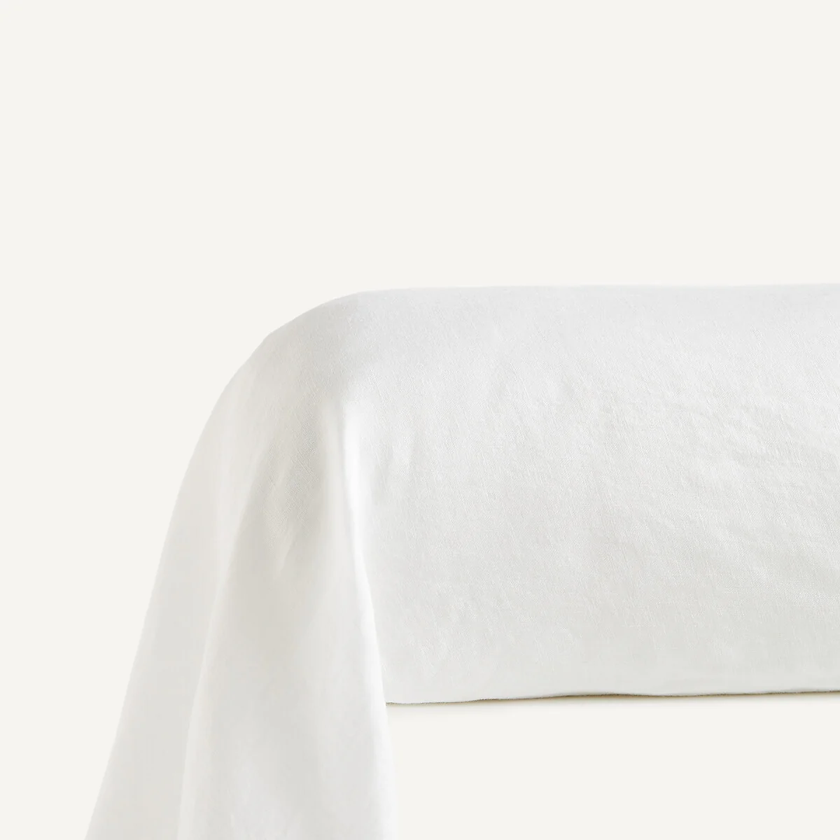 Elina 100% Washed Linen Bolster Pillowcase – image 4