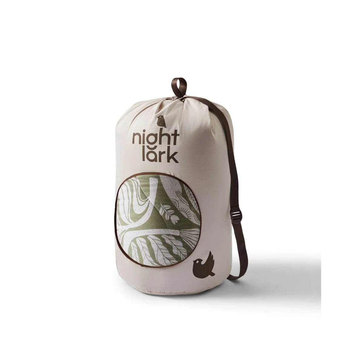 Night Lark Olive Meadow Coverless Duvet & Pillowcase Green Mix – image 6