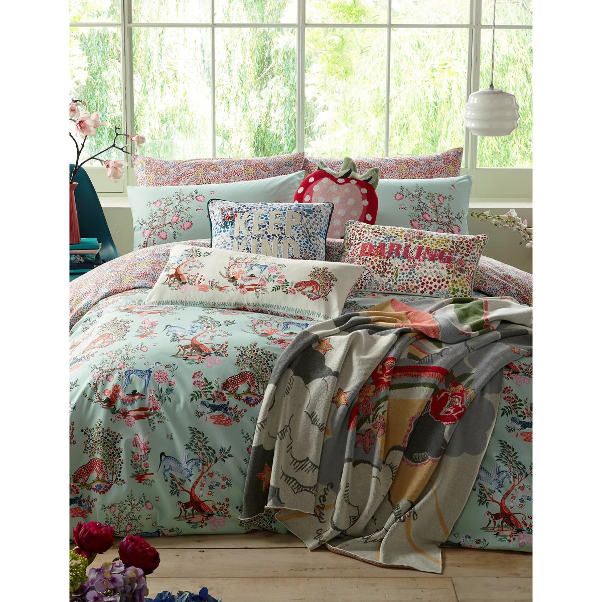 Cath Kidston 2 Pack Painted Kingdom Pillowcases - Multi, Multi – image 2
