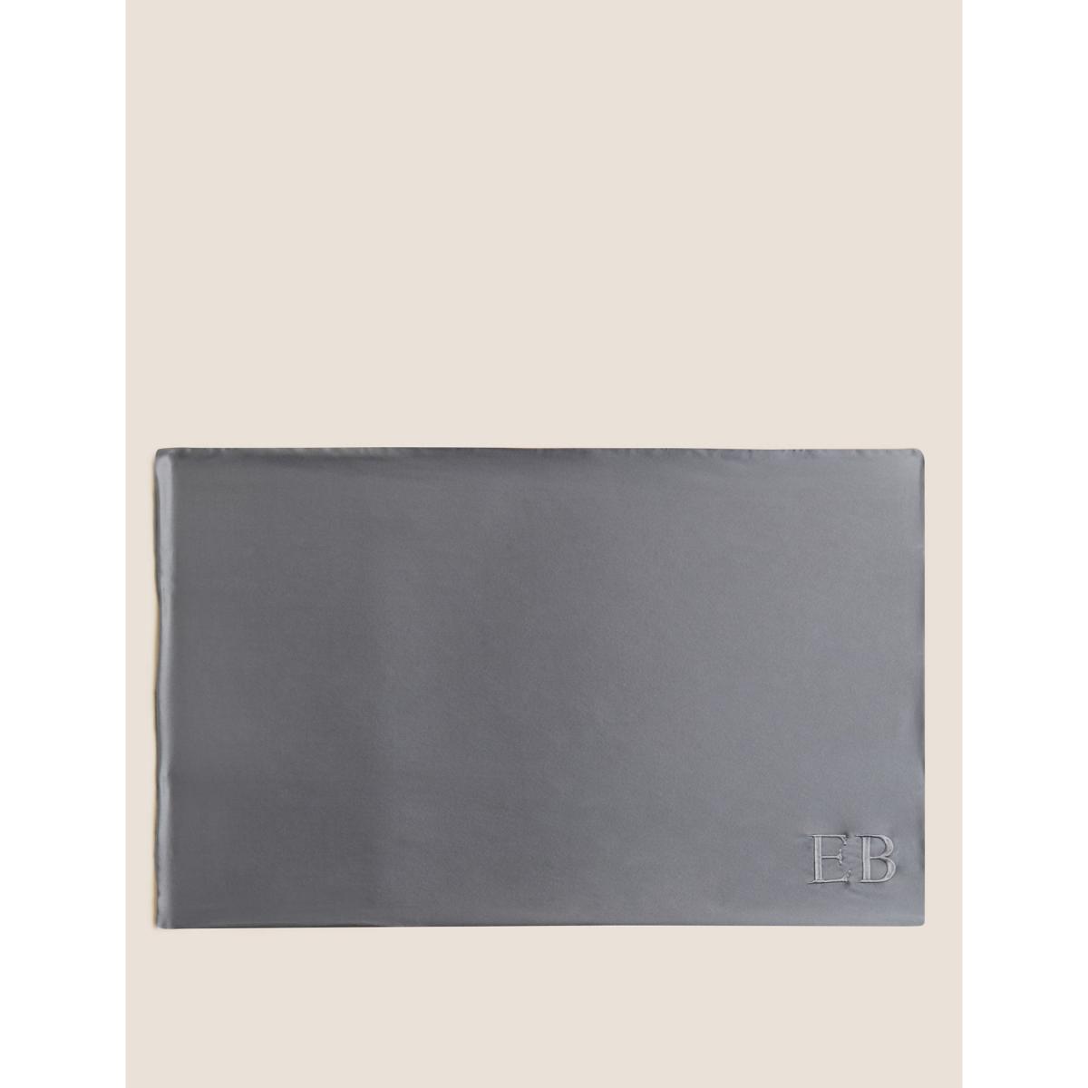 M&S Personalised Pure Silk Pillowcase - Iris, Iris – image 2