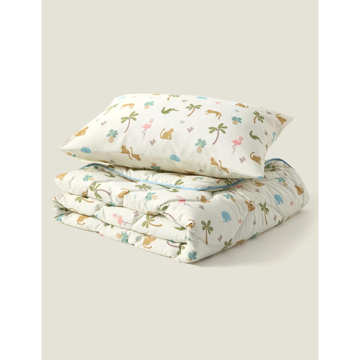 Night Lark Jungle 4 Tog Coverless Duvet & Pillowcase - SGL - Multi, Multi – image 7